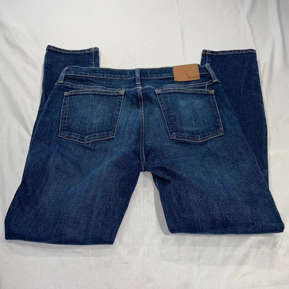 Madewell Skinny Jeans Mens 36x34 Dark Wash Indigo Denim J9503 Blue